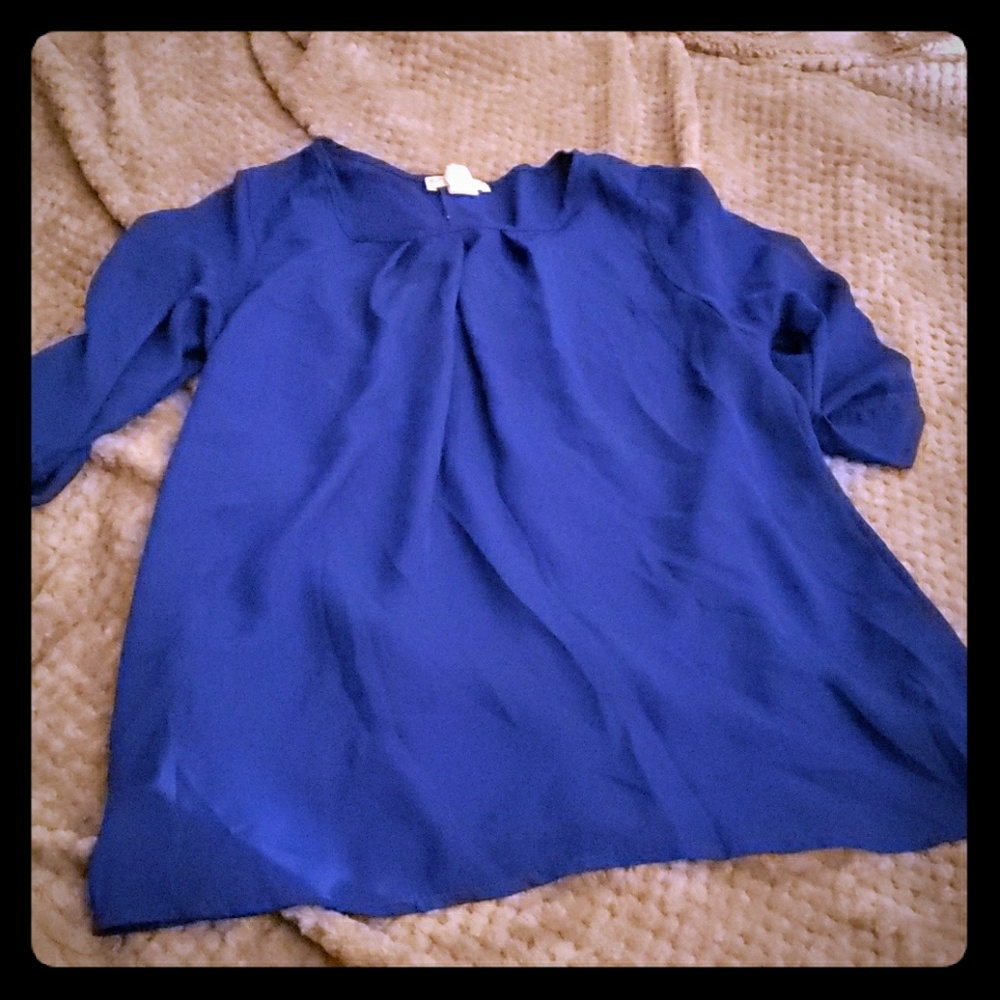Blue blouse